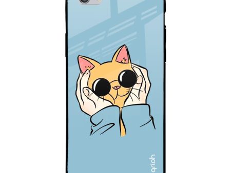 Adorable Cute Kitty Glass Case For iPhone 6 Plus Online Hot Sale