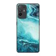 Sea Water Glass Case for Oppo F19 Pro Plus Supply