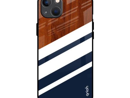 Bold Stripes Glass Case for iPhone 13 mini Discount