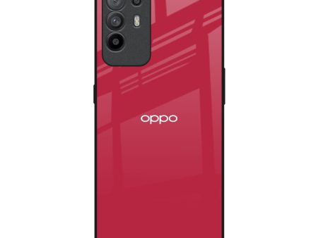 Solo Maroon Glass case for Oppo F19 Pro Plus Discount