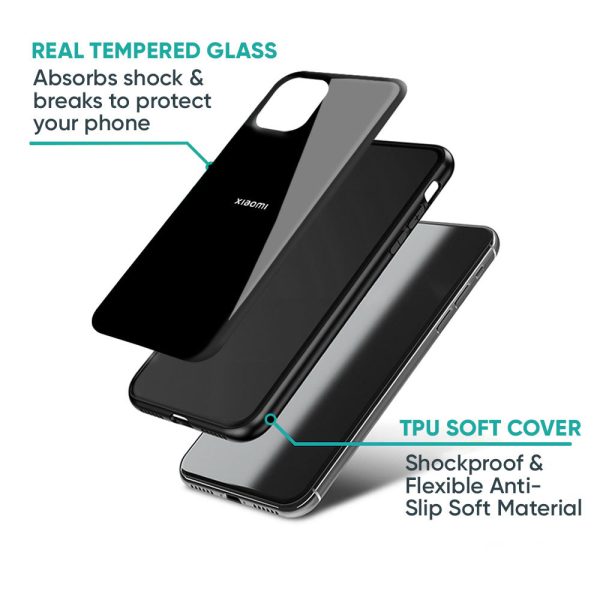 Jet Black Glass Case for Mi 10i 5G Sale