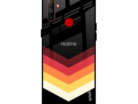 Abstract Arrow Pattern Glass Case For Realme C3 Supply