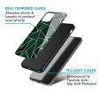 Abstract Green Glass Case For Realme C3 Online now