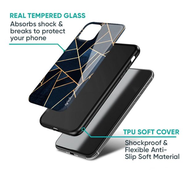 Abstract Tiles Glass Case for OnePlus Nord 2 Online Hot Sale