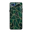 Abstract Green Glass Case For Realme C2 Cheap