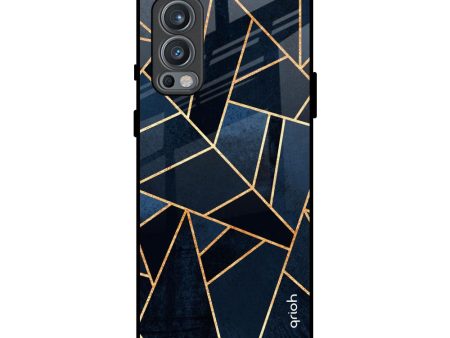 Abstract Tiles Glass Case for OnePlus Nord 2 Online Hot Sale