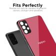 Solo Maroon Glass case for Oppo F19 Pro Plus Discount