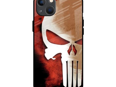 Red Skull Glass Case for iPhone 13 mini Online Hot Sale