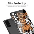 Angry Tiger Glass Case For Mi 11 Lite For Cheap