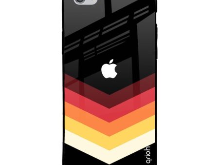 Abstract Arrow Pattern Glass Case For iPhone 6 Plus Cheap