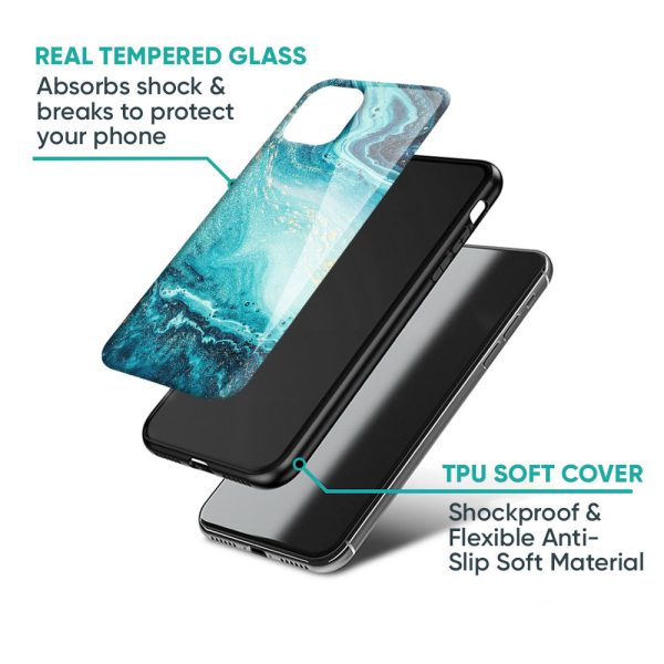 Sea Water Glass Case for iPhone 13 mini Online now