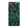 Abstract Green Glass Case For Mi 11 Lite Online Sale