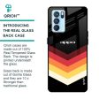 Abstract Arrow Pattern Glass Case For Oppo Reno6 Pro Online now