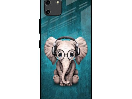 Adorable Baby Elephant Glass Case For Realme C11 Supply