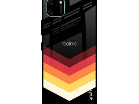 Abstract Arrow Pattern Glass Case For Realme C11 on Sale