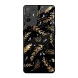 Autumn Leaves Glass Case for Oppo F19 Pro Plus Cheap