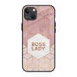 Boss Lady Glass Case for iPhone 13 mini Online Sale