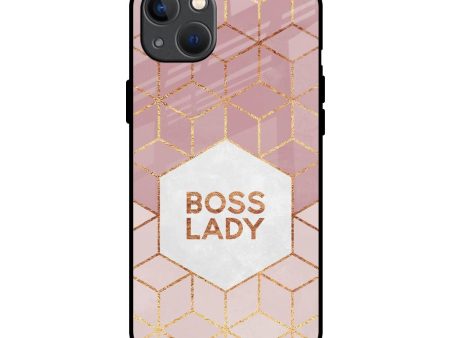 Boss Lady Glass Case for iPhone 13 mini Online Sale