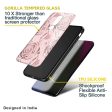 Shimmer Roses Glass case for Oppo F19 Pro Plus Hot on Sale