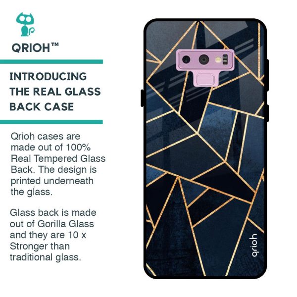 Abstract Tiles Glass case for Samsung Galaxy Note 9 Online Sale