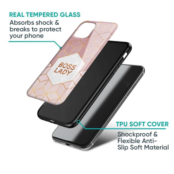 Boss Lady Glass Case for iPhone 13 mini Online Sale