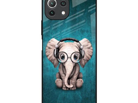 Adorable Baby Elephant Glass Case For Mi 11 Lite Online