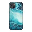 Sea Water Glass Case for iPhone 13 mini Online now