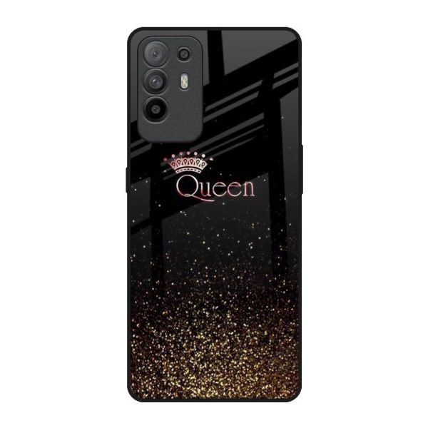 I Am The Queen Glass Case for Oppo F19 Pro Plus Cheap