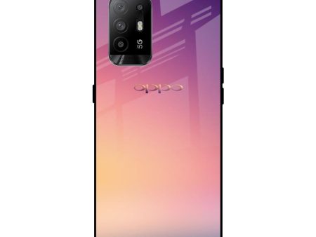 Lavender Purple Glass case for Oppo F19 Pro Plus Cheap