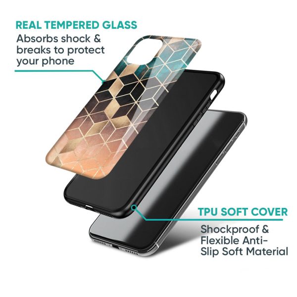 Bronze Texture Glass Case for iPhone 13 mini Online