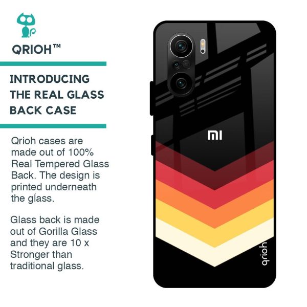 Abstract Arrow Pattern Glass Case For Mi 11X Online Sale