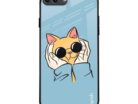 Adorable Cute Kitty Glass Case For iPhone 7 Plus Online