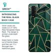 Abstract Green Glass Case For Oppo Find X2 Online