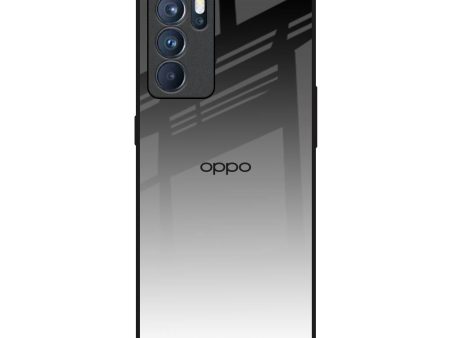 Zebra Gradient Glass Case for Oppo Reno6 Pro For Sale