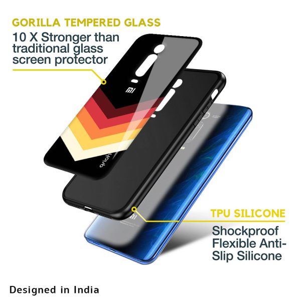 Abstract Arrow Pattern Glass Case For Mi 11X Pro Online Sale