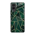 Abstract Green Glass Case For Vivo V21e For Sale