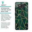 Abstract Green Glass Case For Poco X3 Pro Online now