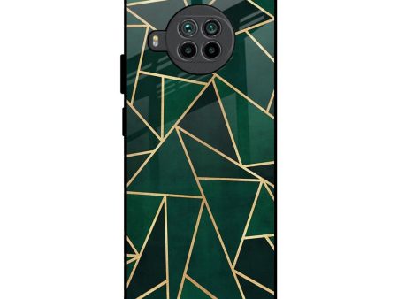 Abstract Green Glass Case For Mi 10i 5G For Sale