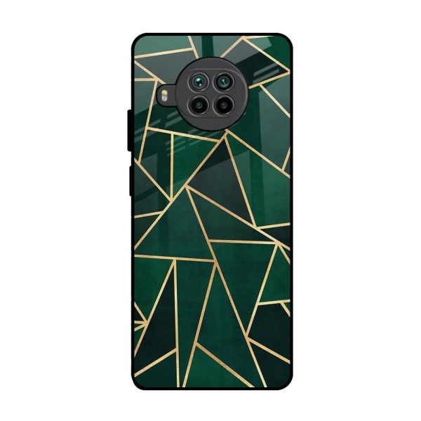 Abstract Green Glass Case For Mi 10i 5G For Sale