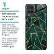 Abstract Green Glass Case For Oppo A54 For Cheap