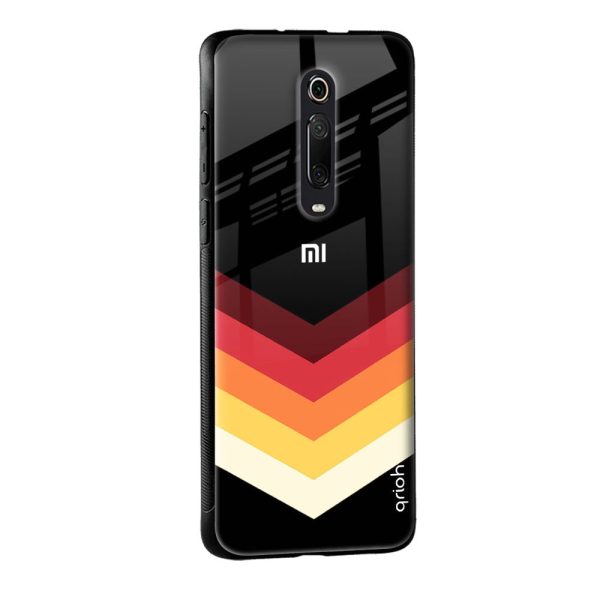 Abstract Arrow Pattern Glass Case For Xiaomi Mi 10T on Sale