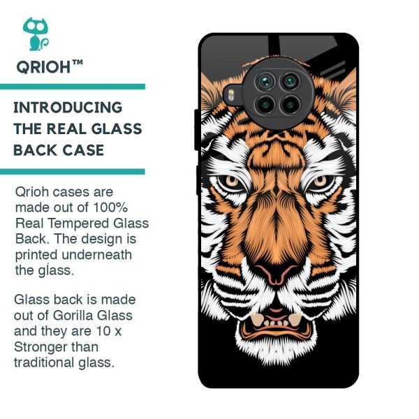 Angry Tiger Glass Case For Mi 10i 5G Online