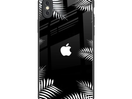 Zealand Fern Design Glass Case For iPhone XS Max Cheap