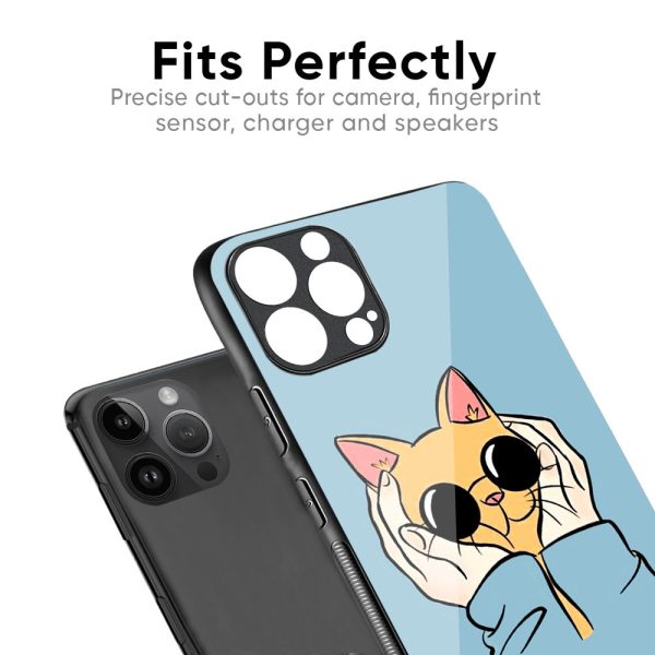 Adorable Cute Kitty Glass Case For iPhone 7 Plus Online