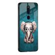 Adorable Baby Elephant Glass Case For Oppo F11 Pro Online