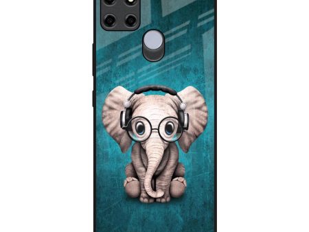 Adorable Baby Elephant Glass Case For Realme C12 Cheap