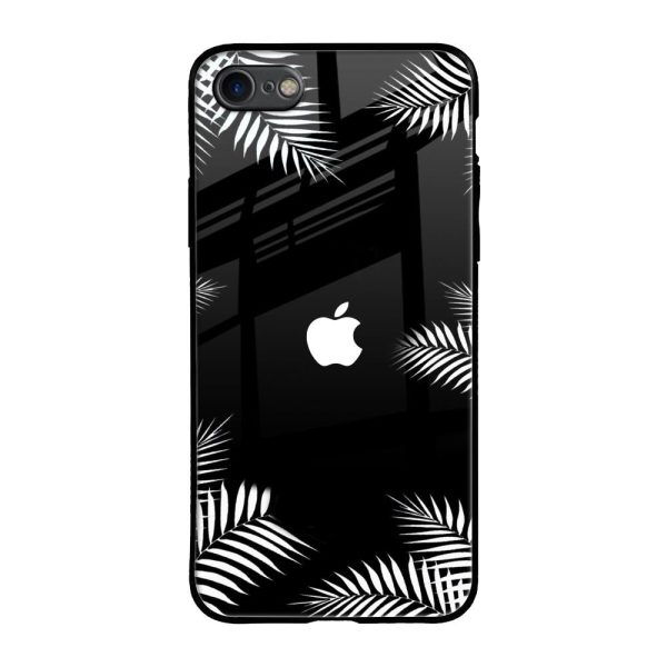 Zealand Fern Design Glass Case For iPhone SE 2020 on Sale