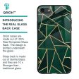 Abstract Green Glass Case For iPhone 8 Online Sale