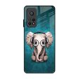 Adorable Baby Elephant Glass Case For Xiaomi Mi 10T Pro Supply