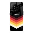 Abstract Arrow Pattern Glass Case For Oppo F19 Pro Plus on Sale